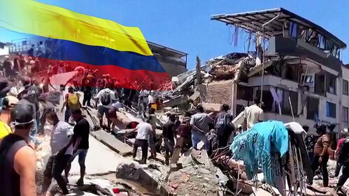 Earthquake in Colombia urgentaction.org Bahadır Gezer