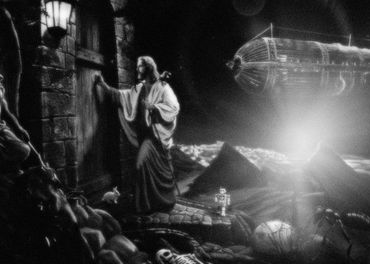 Hello, It's Jesus (The Queen Inspects Her Egg), 2025
©Artist Robert Perez™