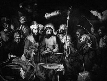 Jesus Mocked Before His Crucifixion, 2024
©Artist Robert Perez™