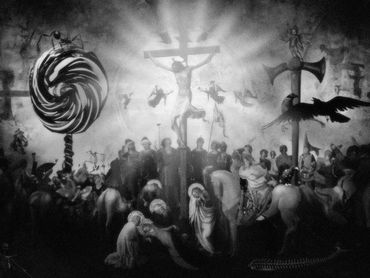 Jesus Crucified At The Gala, 2024
©Artist Robert Perez™