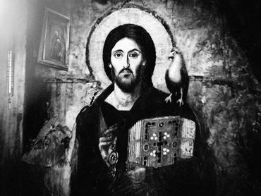 Jesus with Bible and Pocket Watch, 2024
©Artist Robert Perez™