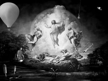 The Transfiguration of Jesus at Mount Tabor, 2024
©Artist Robert Perez™