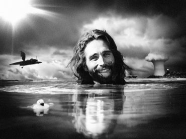 Jesus Goes For A Dip, 2024
©Artist Robert Perez™