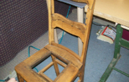 Wood Chair Frame