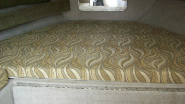 Re-Upholstered Cabin Cushions