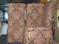 Skirted Parsons Chairs