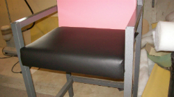 Seat Upholstered and Installed