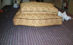 Loose seat and back cushion