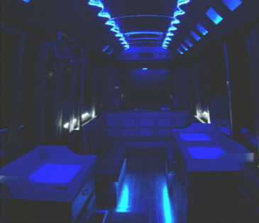 Party Bus Interior Conversion