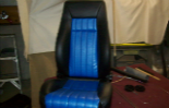One bucket seat is complete
