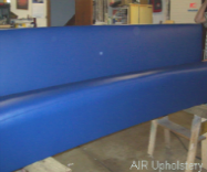 Re-Upholstered 10&#39; Blue