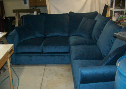 Re-Upholstered Sectional