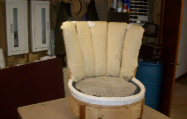 Antique Shell Back Chair