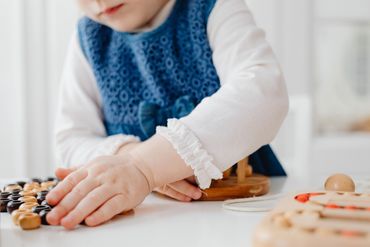 Sensory and therapeutic play area for children at DeNome Alliances Counseling Center