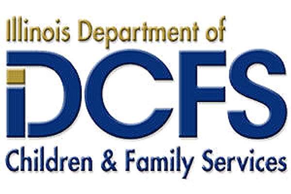 Logo of Illinois Department of Children & Family Services.