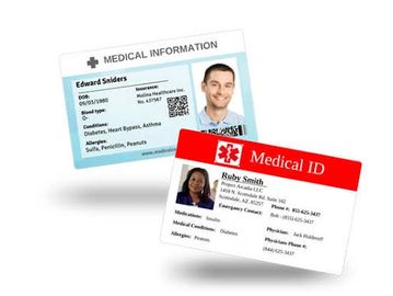 medical ID cards