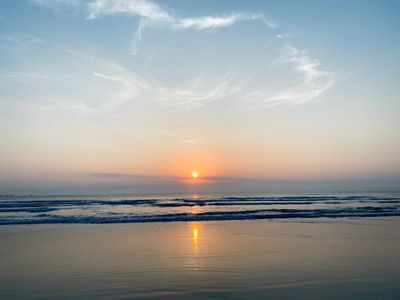 Sunset at the beach