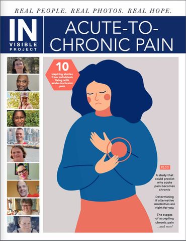 INvisible Project magazine acute-to-chronic pain edition with article by Ashley Hattle