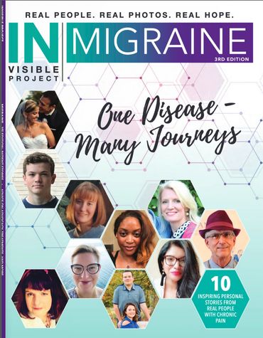 INvisible Project magazine Migraine edition 2019 with article by Ashley Hattle