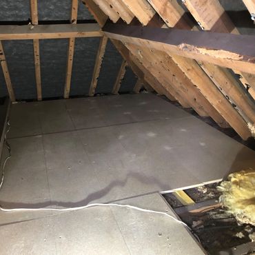 Loft boarding in Hampshire.