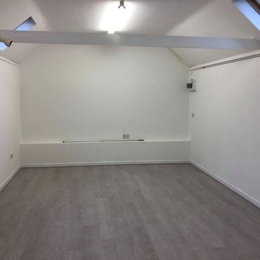 Office redecoration in Petersfield.