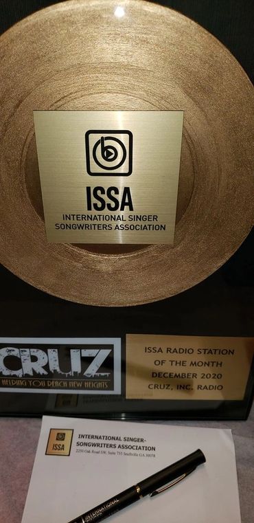 ISSA Award Winner
#Internet #Radio #CruzIncRadio