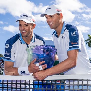 Bob and Mike Bryan, ATP Doubles Professionals (player sponsor)