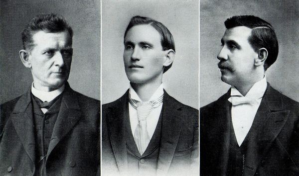 Carl Julius Zimmermann, Daniel Bretz, Assistant Pastor, Theophil Friedrich John