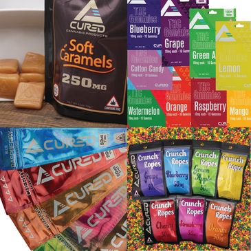 cured maine gummies fryeburg cannabis marijuana edible edibles infused thc weed gummy