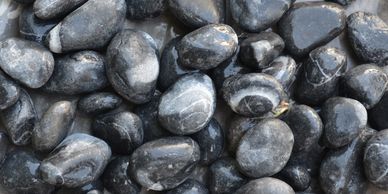 Piedra de río de mármol