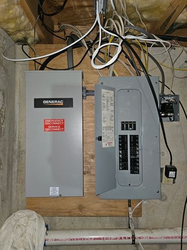 Automatic Generac transfer switch