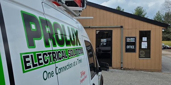 Local Chester County PA electrician service truck for residential and commercial electrical work