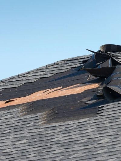 Wind Damage roof in charlotte, nc