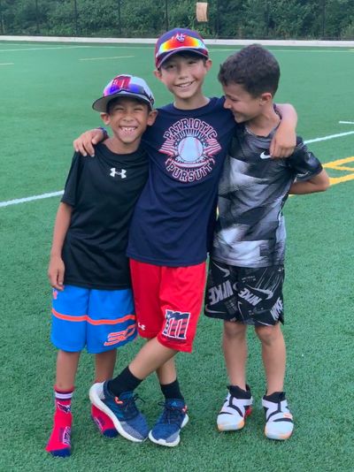 Youth Maryland Nationals baseball players