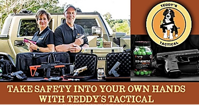 Take safety into your own hands captioned photo