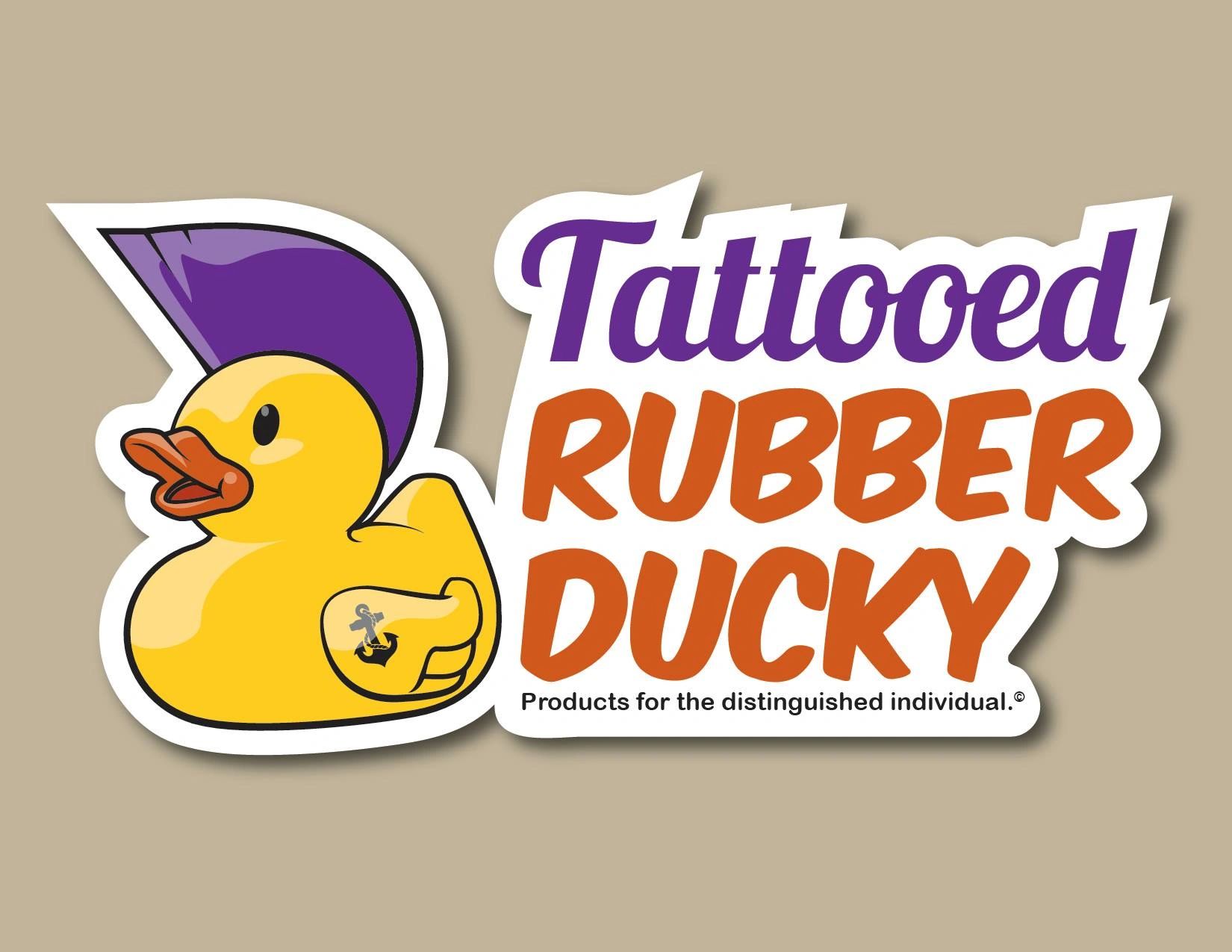 rubber duck tattoo