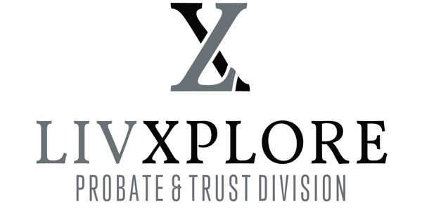Logo of LivXplore Real Estate's Probate and Trust Division.
