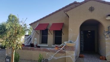 Spearpoint awnings in Peoria, AZ.