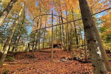 675m Zipline Coaster in Sutton, QC