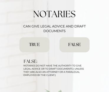 what a notary can and cannot do