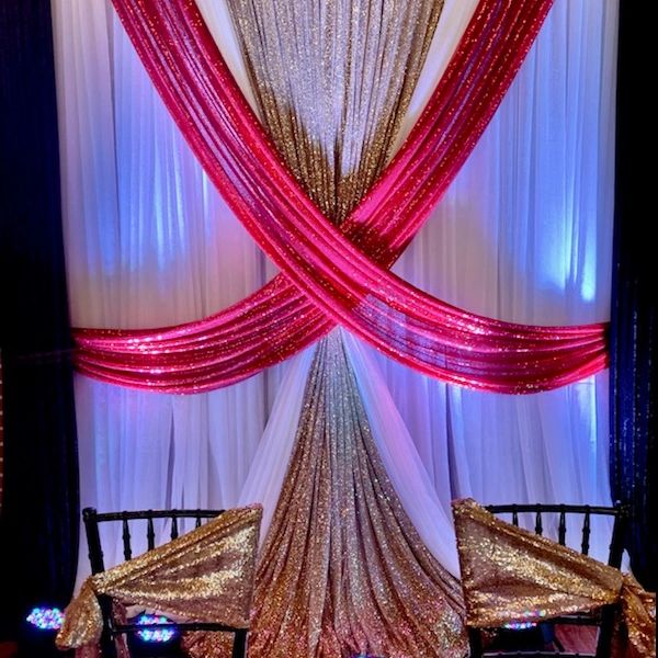 Drapery Oklahoma City Wedding
