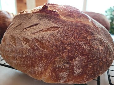 Our poplar Country White Artisan Sourdough.