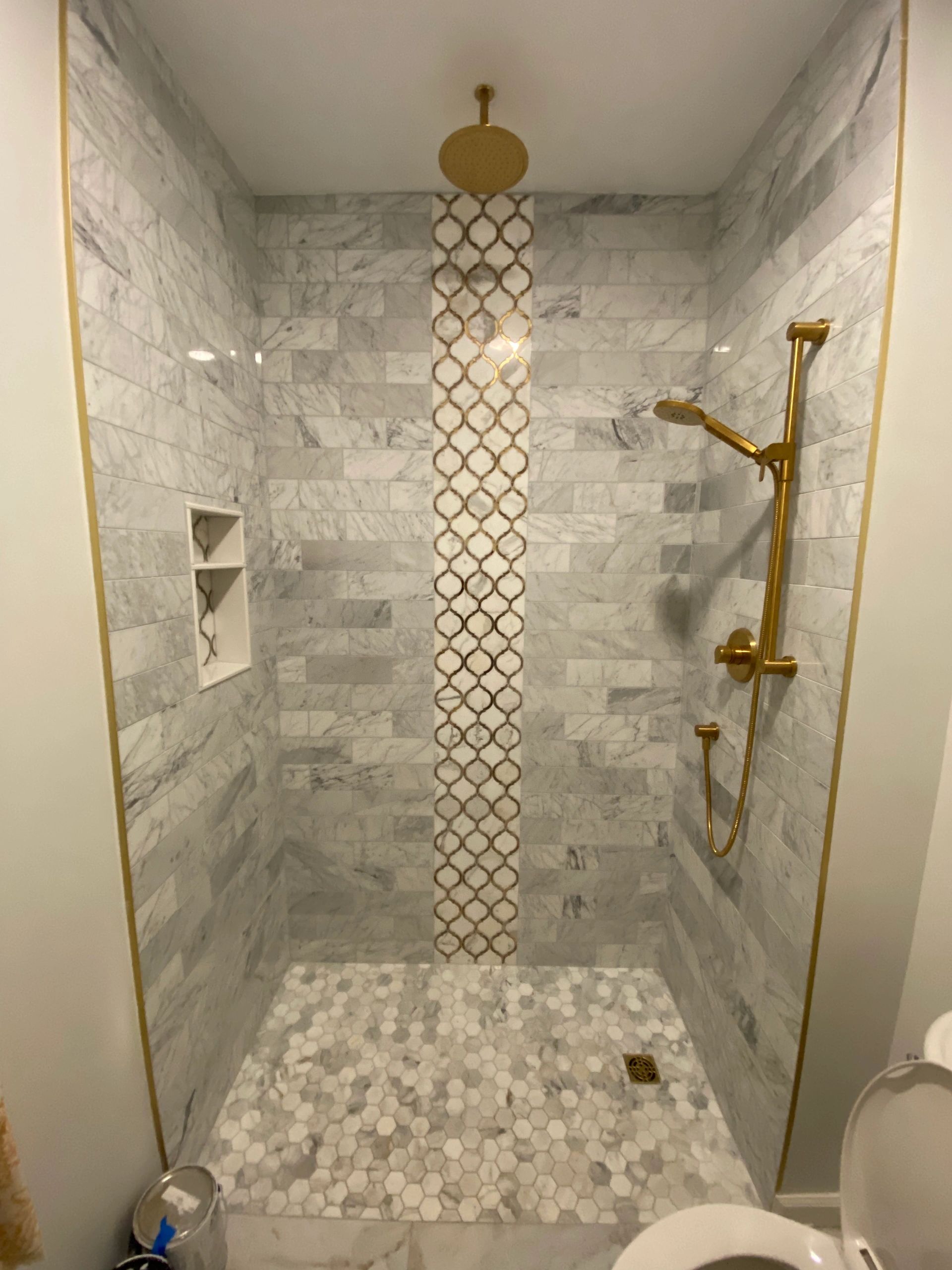 Treasure Remodeling Red Bank Jersey, Shower Remodel Shower Schluter Curb less Princeton