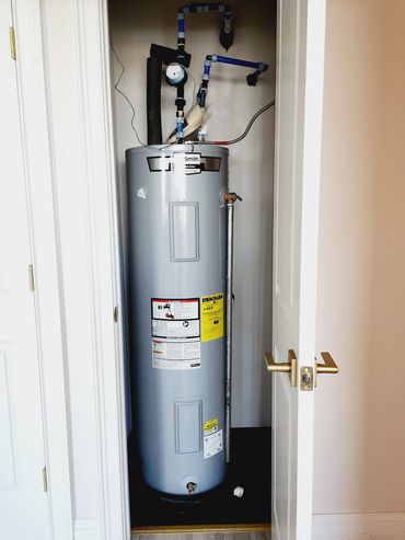 Hot Water Heater Installed