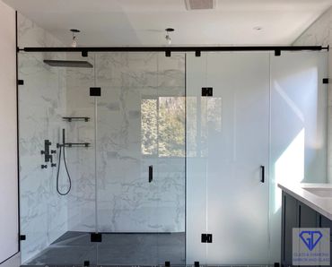 custom shower door