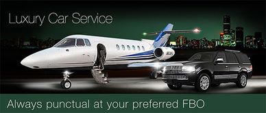 Professional and courteous our Chauffeur will greet you at the FBO or terminal to drive you