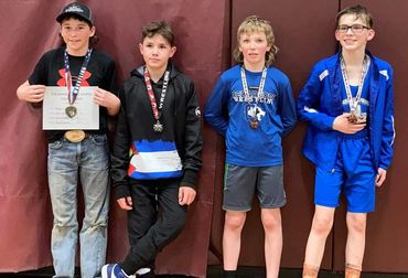 Congratulations Teagan Young and your 1st Place at the wrestling tournament.