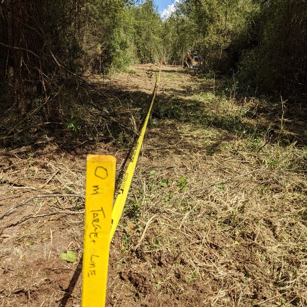 Pick a place and put a stake in the ground.