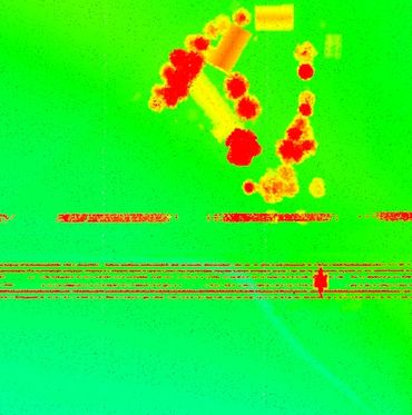 LiDAR Point Cloud with Elevation Colors