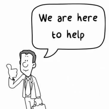 We are here to help, thumbs up, Supernova real estate